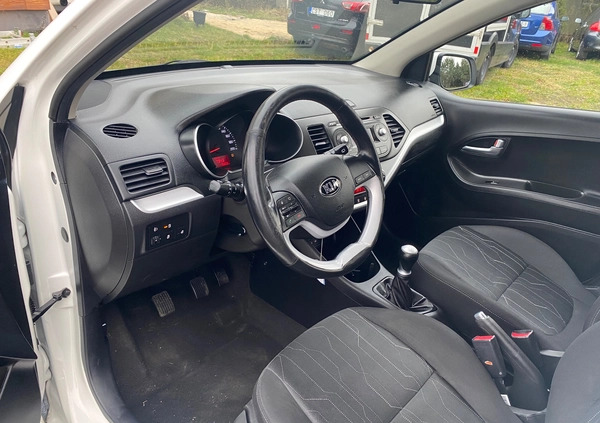 Kia Picanto cena 29900 przebieg: 75000, rok produkcji 2015 z Koziegłowy małe 379